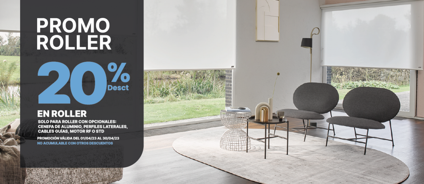 Promoción Cortinas Roller ´23